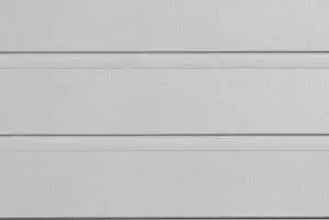Fresh, spotless fiber cement panels.