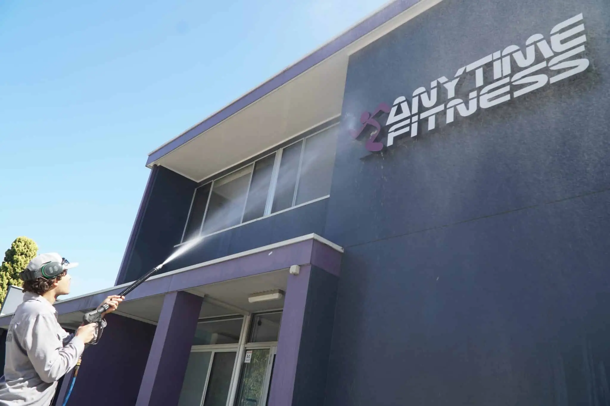 Residential property exterior cleaning in Adelaide.