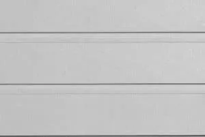 Fresh, spotless fiber cement panels.